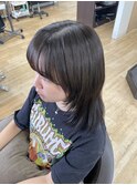 透明感のあるアッシュベージュ
