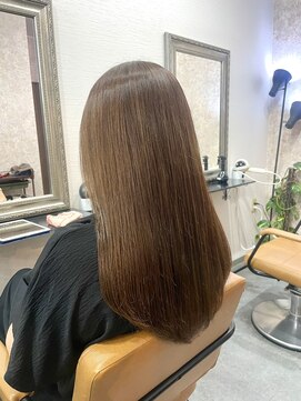 ベースヘアーデザイン(BASE HAIR DESIGN) ブラウン 透明感カラー レディース 宇都宮
