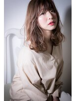 モッズヘア 上尾西口店(mod's hair) □オレンジブラウン大人美人エアリーミディアム415上尾20代30代