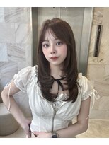 リリー(Lilley)&nbsp;韓国ヘア/レイヤーカット/顔周りカット