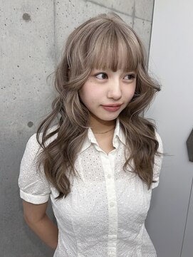 キオク(KIOX) ハイトーン/デザインカラー/ハッシュカット/レイヤーカット