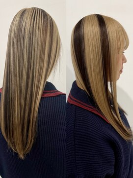 アロハナ 津店(ALOHANA) 前と後ろで別のスタイル！？話題の冬カラー！インナーローライト