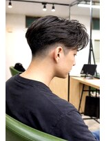 ハイプ(hipe)&nbsp;メンズフェードカット×フェザーパーマ