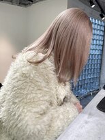 ペレ アネックス 大阪梅田茶屋町店(PELE ANNEX)&nbsp;着物ヘア/ダークアッシュ/ミディアムレイヤーカット/梅田