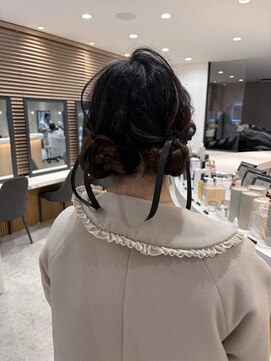 ロンドブルーム 天神大名店(Lond Bloom) ブリーチなしカラー/ヘアアレンジ/ヘアセット/福岡/10代20代30代