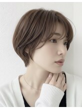 スターゴールド(STAR GOLD)&nbsp;耳かけで大人可愛く♪絶壁解消・丸みショートボブ