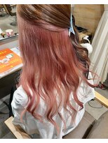 ラピスタ 池袋(Lapista)&nbsp;韓国ヘアハッシュカットダブルハイライトカラー【Lapista池袋】