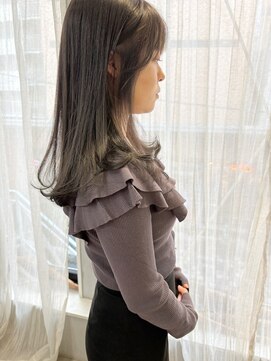 ミント(mint) mint☆赤味をしっかり抑えて透明感☆オリーブグレージュ