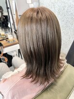 ジルヘアービカミ(Jill hair bikami)&nbsp;ブリーチなし透明感オリーブベージュ