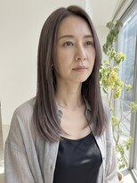 ラック 鎌倉店 (LUCK) 髪質改善ストレート×ラベンダーアッシュ