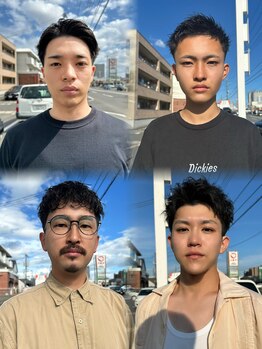メンズサロン ハリウッド(HOLLYWOOD)の写真/[北長瀬/高柳] 春夏のヘアスタイルはハリウッドの高取涼にお任せを！！U24学割夏休みクーポン掲載中！