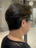 サロンイクエヤマザキ 文京(SALON IKUE YAMAZAKI)&nbsp;ノンジアミン(白髪染め)  毛流れスッキリショートカット