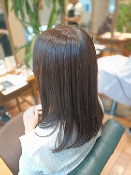 ルッカランス 王子店(Lucca Lance) 9月　マイルド　優しめ　ブラウンカラー