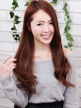 美容室チック 大島店(chic) ★大人っぽいＩラインゆるラフ★ロング【大島】