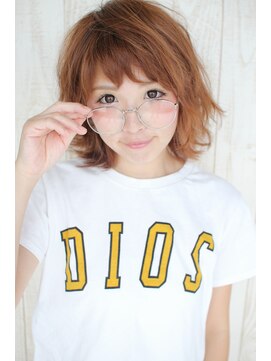 ラシエル 両国店(Laciel) ★抜け感スタイルで無造作クセ毛風ウルフスタイル♪