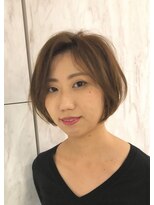ヘアアンドメイク オプシス(Hair&Make OPSIS)&nbsp;前髪を作らないボブがクールで大人可愛い
