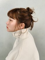 ラグゼ(Luxe)&nbsp;大人可愛いお団子アレンジ【Luxe井上彩】