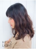 デジタルパーマで創るナチュラルミディアム