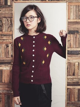 ワン エイティー ディグリース 恵比寿(180°One Eighty Degrees.) 180°　ONE EIGHTY DEGREES.『アッシュカラーシャイニングボブ』