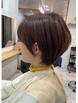 グッドデイ(good day)&nbsp;ショート×ピンクブラウン