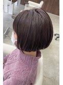 【Velis】イルミナカラーコーラルショートボブ♪