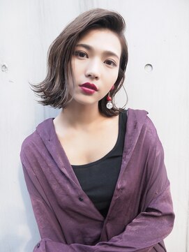 モリオ フロム ロンドン サッポロファクトリー店(morio FROM LONDON) 【morio札幌】札幌ボブ　大人かわいいかきあげ外ハネボブ