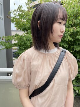 ツイギー 宮西店(TWiGGY) ボブ×顔まわりウルフ