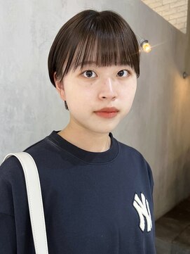 アイティー バイ アルバム 中野店(IT by ALBUM) コンパクトショート_マチルダボブピンクベージュ_9492