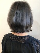 リコ(LIKO)&nbsp;大人の外ハネボブ☆暗めカラー/透明感/外ハネ/大人カラー