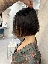 ロンドソレイユ 池袋(Lond soleil)&nbsp;ボブ/前髪カット/レイヤーカット×ケアブリーチ/デザインカラー