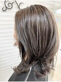 グレージュハイライト