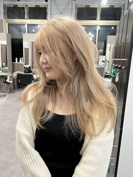 ヴィア(Via) レイヤー×ベージュ