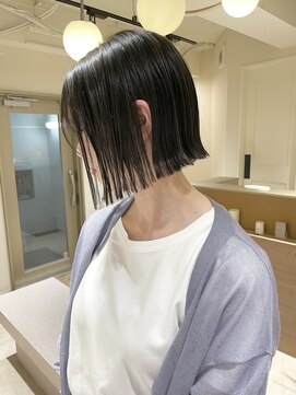 クーナバイトマト 横浜(Cuna by TOMTO) 【Cuna】ぱつっとボブ_大人ボブ_ミニボブ_切りっぱなしボブ