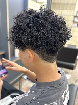 パークレーン アイス イヴェン(park lane ICI yeven) 波巻きスパイラル　矯正パーマ　マッシュ