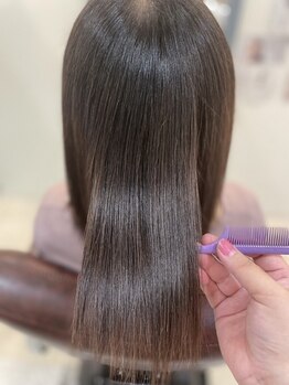 ビオラス(VIOLUS)の写真/【大府駅徒歩7分！】駅近で通いやすい◎毛髪改善ストレートでさらさらな髪へ導き理想のスタイルを叶えます*