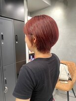 【ベース明るめカラー】発色抜群！「オレンジレッド」