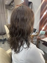 アーキヘアーカリス(archi hair charis)&nbsp;カーキグレージュ×パーマ