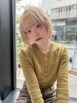 ジアン バイ ミルボン NU茶屋町+(GIEN by milbon)&nbsp;イメチェンレイヤーボブ/顔まわりウルフ/田中俊成