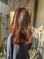 マウ(mau) ロング オレンジカラー