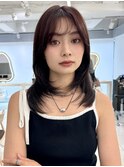 ハッシュカットレイヤーロング/ヘルシースタイル/韓国ヘア吉祥寺