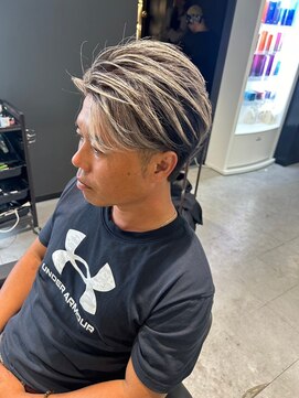 キング 枚方店(K!ng) 縮毛矯正髪質改善ハイライトレイヤーカット枚方美容室エクステ