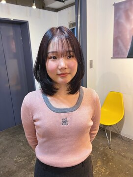 ジュール 池袋(Joule) ミディアムレイヤー×ダークラベンダー