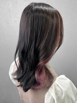 ミル(1001 mille) イルミナカラー/ピンクインナーカラー/インナーピンク