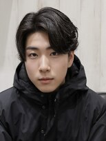 アース 相模大野店(EARTH)&nbsp;大人男性メンズカットニュアンスセンターパートナチュラル