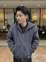 ヘアガーデン オフ(hair garden off) メンズショートパーマ/無造作スパイキーショート/ピンパーマ