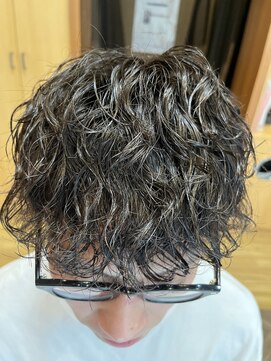 フレンズ 手稲店(friend's) ツイストスパイラルパーマツーブロック刈り上げメンズ手稲美容室