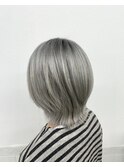 ショート×グレー