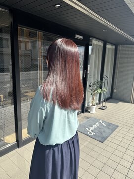 ループ バイ エスポワール(LoooP by Espoir) ブリーチなしレッドカラー