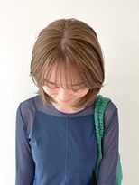 ロマリア 渋谷 渋谷宮益坂(Lomalia)&nbsp;乾かすだけでキマる髪/馴染むハイトーンベージュケアカラー