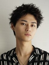 コードバイケンジ 戸塚(CODE by KENJE) スパイキーショート　ピンパーマ　【戸塚/メンズ】